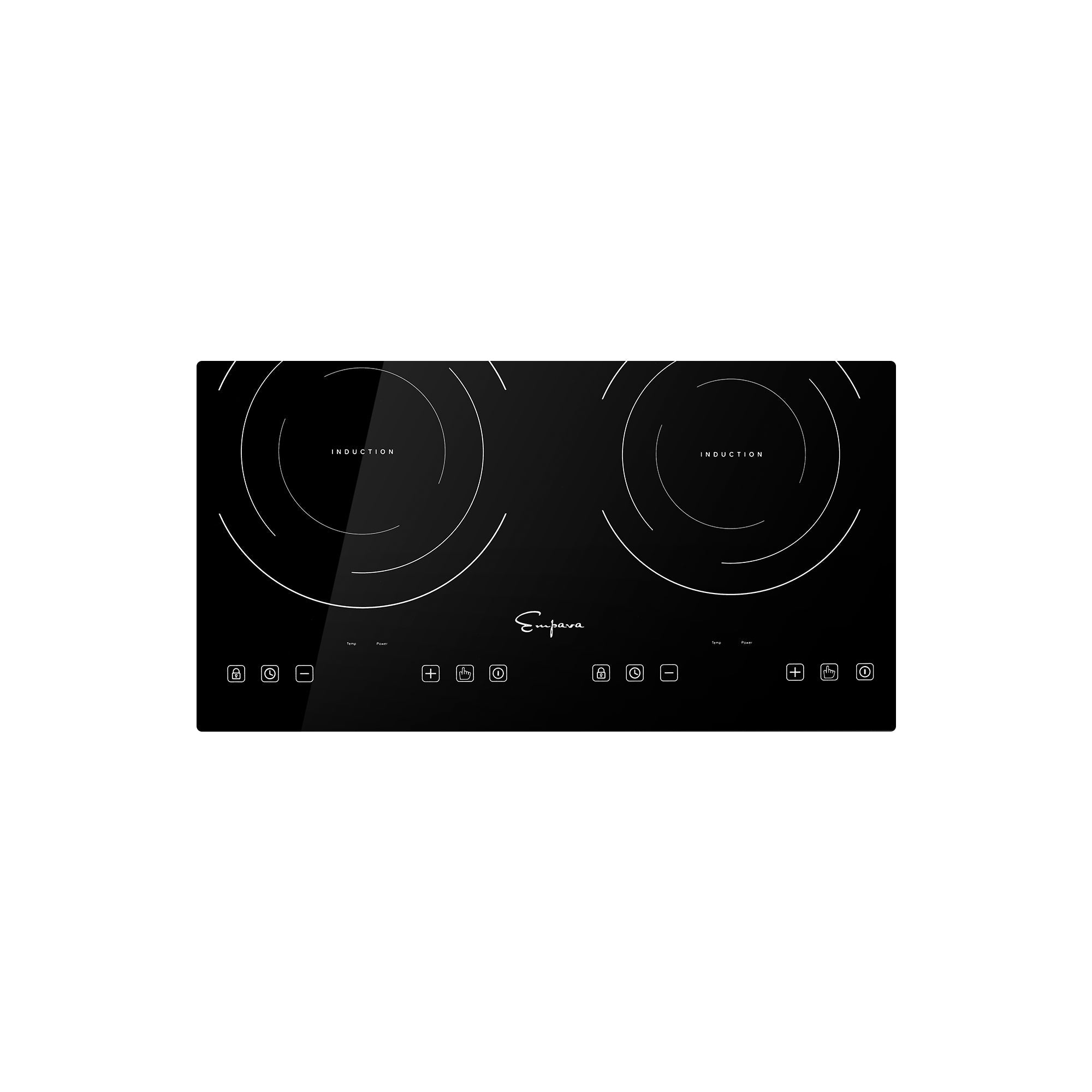 Empava 12 In. Induction Cooktop with 2 burners
